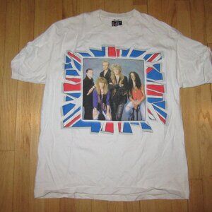 VTG DEF LEPPARD 1992 "THE 7 DAY WEEKEND TOUR T SHIRT/USA/GIANT TEE JAYS/XL!